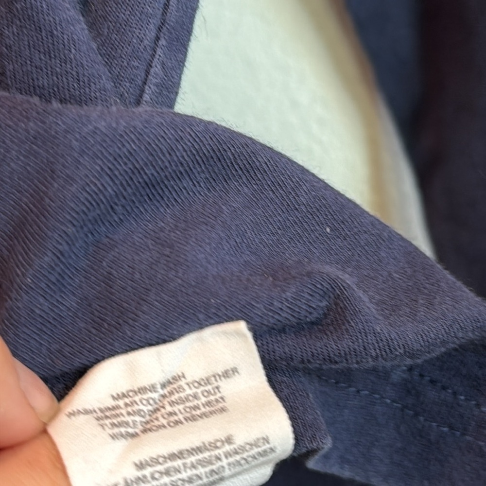 Mini Boden 3 - 4 Years Navy Blue Long Sleeve Pelican Shirt - Picture 4 of 5